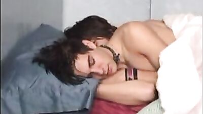 Hairy twinks bareback makeout