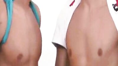 Brazilian Bareback Ass Play with Cute Twinks - Top-Bottom Fucking!