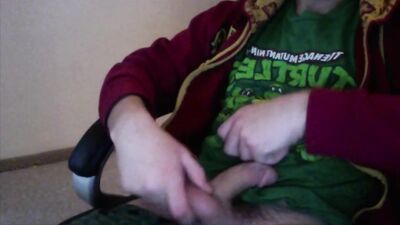 Teenage Mutant Ninja Cummers: College Frat Boys Explode with Big Dick Action!