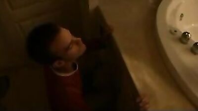 Older Father Figure Brings Home Younger Twink Houseboy for Action-Packed Gay Porn Video