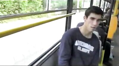 Jerking him off in public: Amateur Gay Porn Exposure