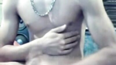 Young Brazilian Cock Testing You with Hot Latino Cum Shots!