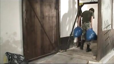 Hard Fucking After Work: Two Guys Suck and Bareback Hard Rimming
