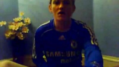 Young blond masturbating