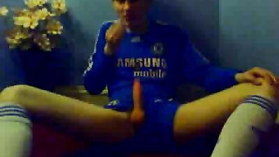 Young blond masturbating