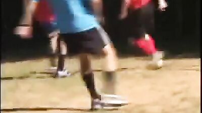 Gay Soccer Stars Action Group Sex - Be ready for some hot action on the field with these sexy soccer players!