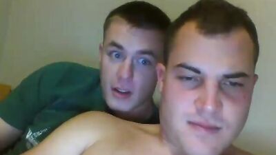 Two Young Studs Teach What They Can - Amateur Oral Handjob