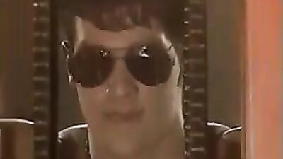 Leather Mans Big Cock Shadows in the Night Returns - Action Scene 2