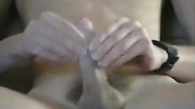 Straight from the Web-Cam! Cute Straw Big Cocks Handjob!