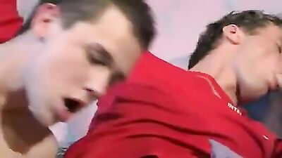 Bareback Ride After Party: Three Guys Have Fun in the Night!