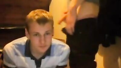 Cute Cousins Web Show: Amateur Oral Handjob