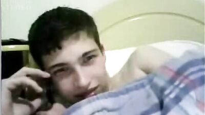 Gay Phone Web-Cam Masturbation Cumshot Handjob - Hardcore Sex on Camera