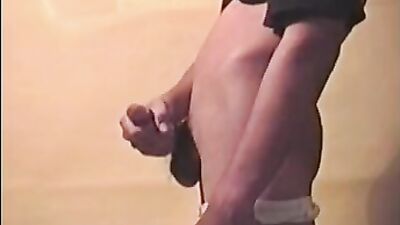 Masturbating Stand Revisited: Cum Shots Web-Cam Handjob Redux!