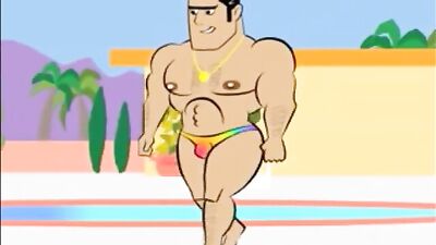 Younger Blond Boys Hook-Up in the Pool!