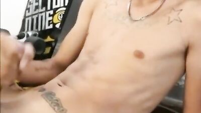 Skater Cum Shots: Big Cocks Solo Jizz Fest!