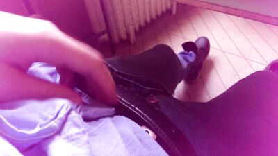 Jerking in the School Halls: The Amateur Cum Shot Edition