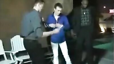 Fuck fun - Threesome: Interracial Gay Porn Video with Hot Group Sex Action!