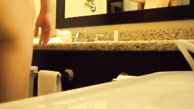 In the bathroom - Men At Work!