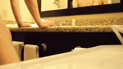 In the bathroom - Men At Work!