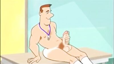 Sex Ed Cartoon Turns into Real-Life Gay Porn Fantasy!