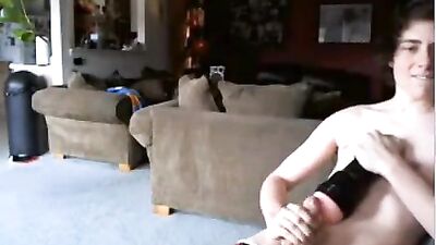 Twink Sucks Himself for Money! - Big Cocks Amateur Cum Shots Sexy Voice 3 Self-Suck