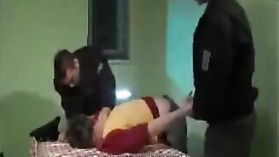 Raw Cop Fuck: Bareback Group Sex Revenge