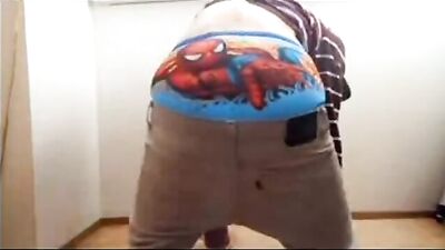 Spiderpants Web Boy: A Wild Journey of Cum Shots and Handjobs!