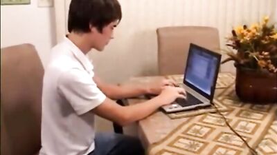 Brotherly Love: Bi Brother Catches Little Bro Chatting and Makes Out!