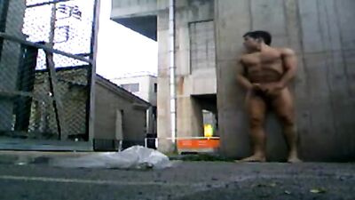 Asian Naked Street Wank Public Outside - Men in Action