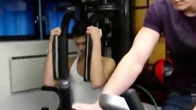 At The Gym - Hardcore Action with Bareback Ass Play!