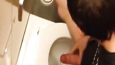 Pulse-pounding Public Toilet Encounters: Caught Masturbating!