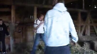 Gay Country Twink Wrestling Fun - Full Voyeur Fetish