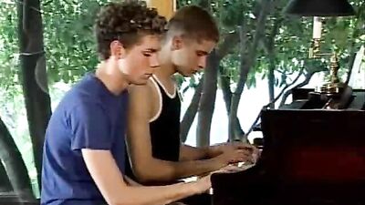 Playing the Piano: Cum Shots & Oral Ass-Play