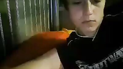 Golden Smoke and Wank: A Gay Web Cam Solo for Your Viewing Pleasure!