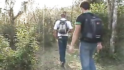 Outdoor Bareback: Wild & Uncut - A Thrilling Gay Porn Experience!