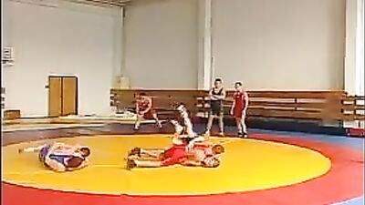 Gang Wrestlers: Action Group Sex