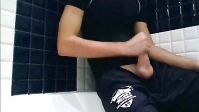 Gay Pisscum Solo Cumshots - Hot Wet Explosion!