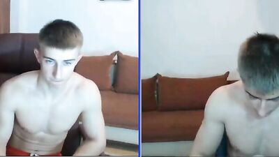 Twins Cam Beside Each Other Cumless Exploration - Amateur Fetish Blond Boys