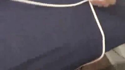 Handcuffed Moaner: A Tied Jerkoff Experience