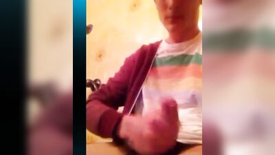 Young Blond Boy Cum Shot Skype - Teen Jerks Off