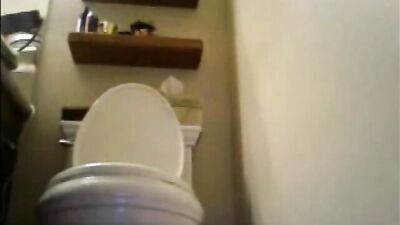 Jerking off in the Bathroom: The Ultimate Amateur Web-Cam Solo Experience!
