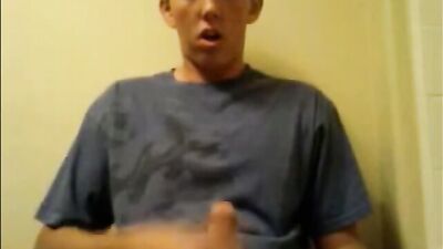 Jerking off in the Bathroom: The Ultimate Amateur Web-Cam Solo Experience!