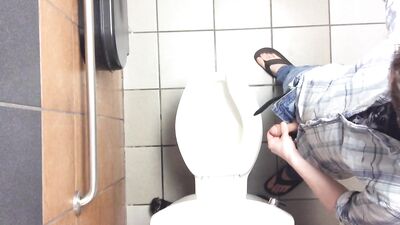 Glory Holes Fun - Jerking off and Selfies with Spy Straight Lad!