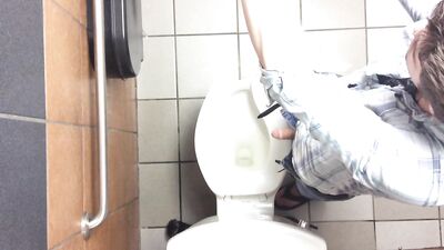 Glory Holes Fun - Jerking off and Selfies with Spy Straight Lad!