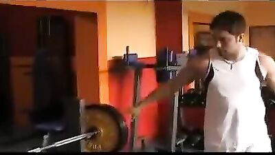 Raw Gym Shower: Uncut Amateur Bareback Sex in the Locker Room