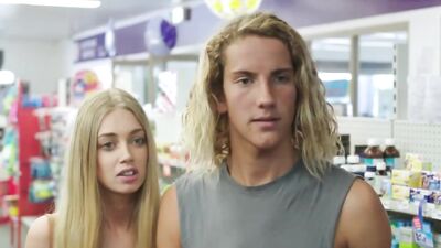 Exposing Australian Nakedness - Gay Porn Condom Commercial!