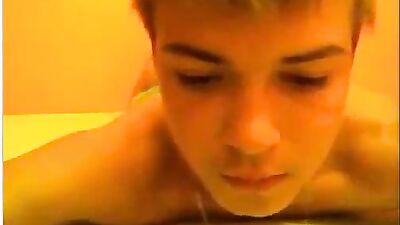 Gay Porn - Miam Blond Boys Cumshots Handjob