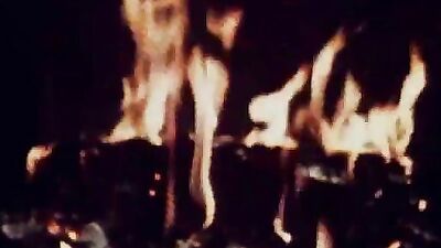 Two Vintage Twinks Heat Up Winters Place with Action-Packed Group Sex