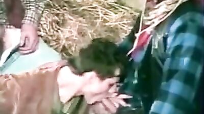 Three Cowboys Fucking in the Barn 2: Action-Packed Threesome!