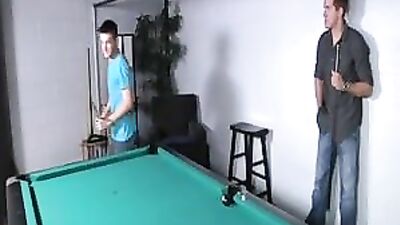 Horny Men Play Pool!